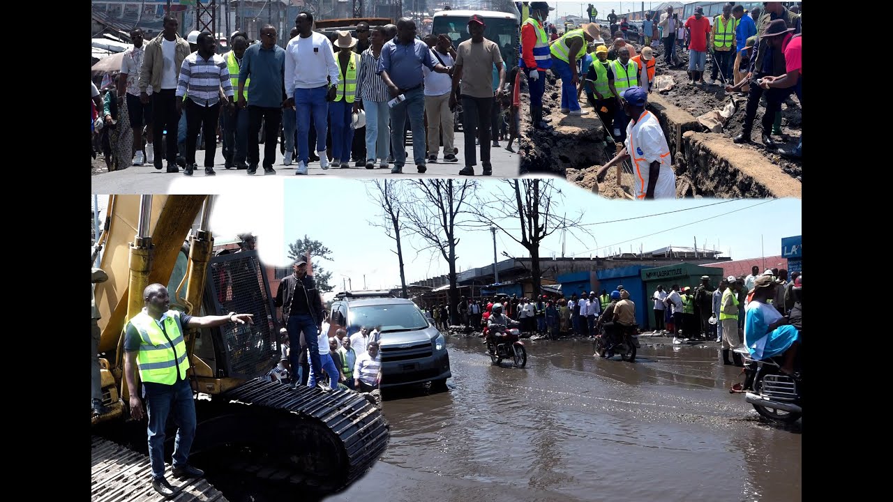 Gavana Bahati Musanga na ujenzi Mjini Goma