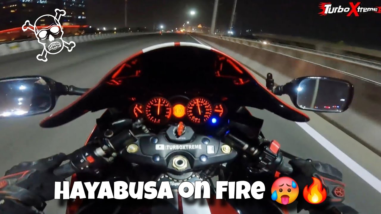VIRAL is on 🔥🔞 NIGHT RIDE on HAYABUSA ⚠️⚠️