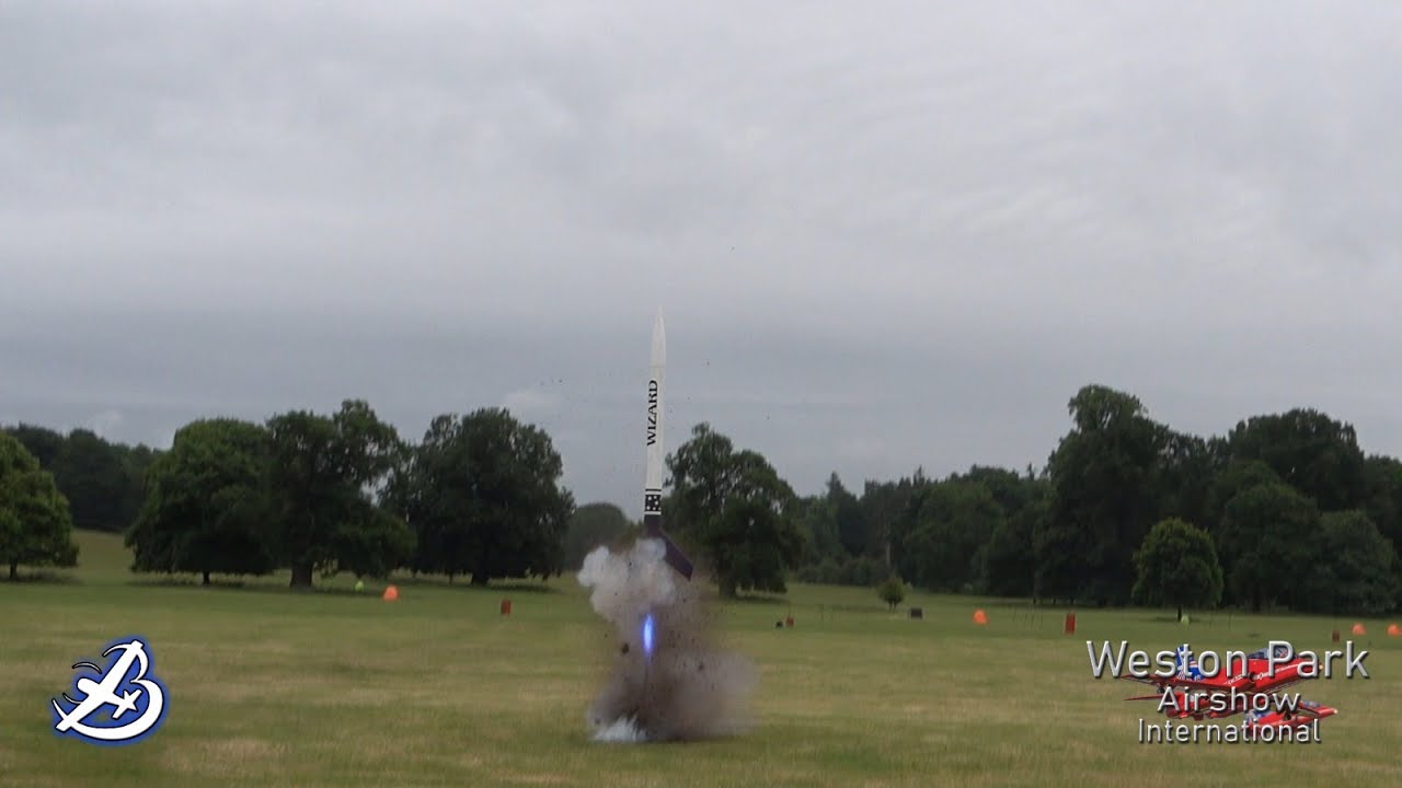 Wizard Massive RC Rocket Launch - Weston Park Model Air Show 2022