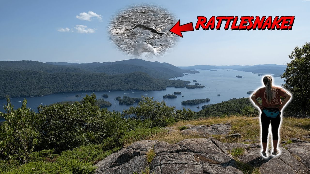 Rattlesnakes in New York! Hiking Lake George and Bass Fishing!
