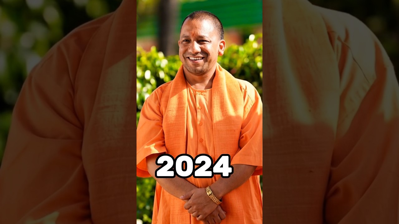 🚩cm Yogi Adityanath:|Then vs Now Transformation💥#shorts #cmyogi#chiefminister