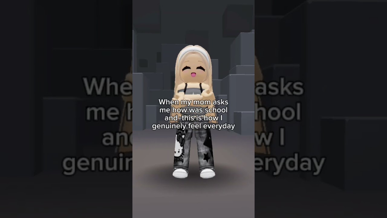 it's so annoying🥀 #fy #roblox #rblx #robloxskit #lol #fyp #viral #relatable #school #annoyed #done