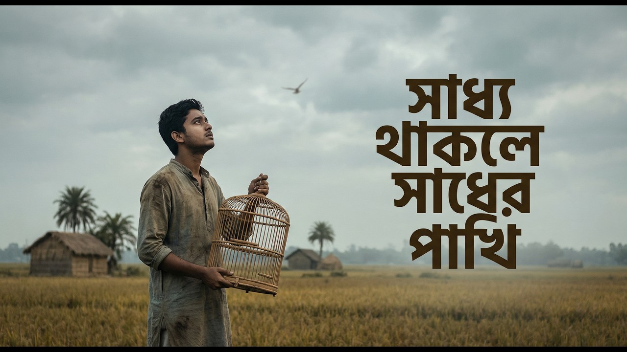 সাধ্য থাকলে সাধের পাখি – Saddho Thakle Sadher Pakhi | Bangla Folk Song | Joy Raj Beats