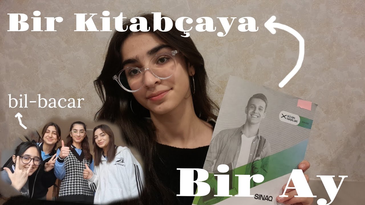 Bir Kitabçaya Bir Ay Vermək/bil-bacar,sınaq,məktəb,study online datee/Yagut Rzaeva