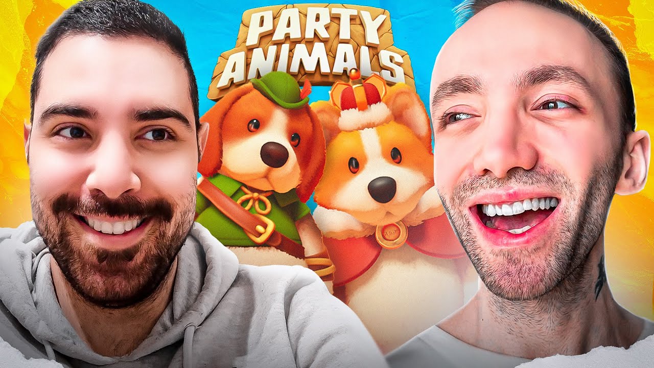 Party Animals 😂 خنده دار ترین بازی دو نفره دنیا