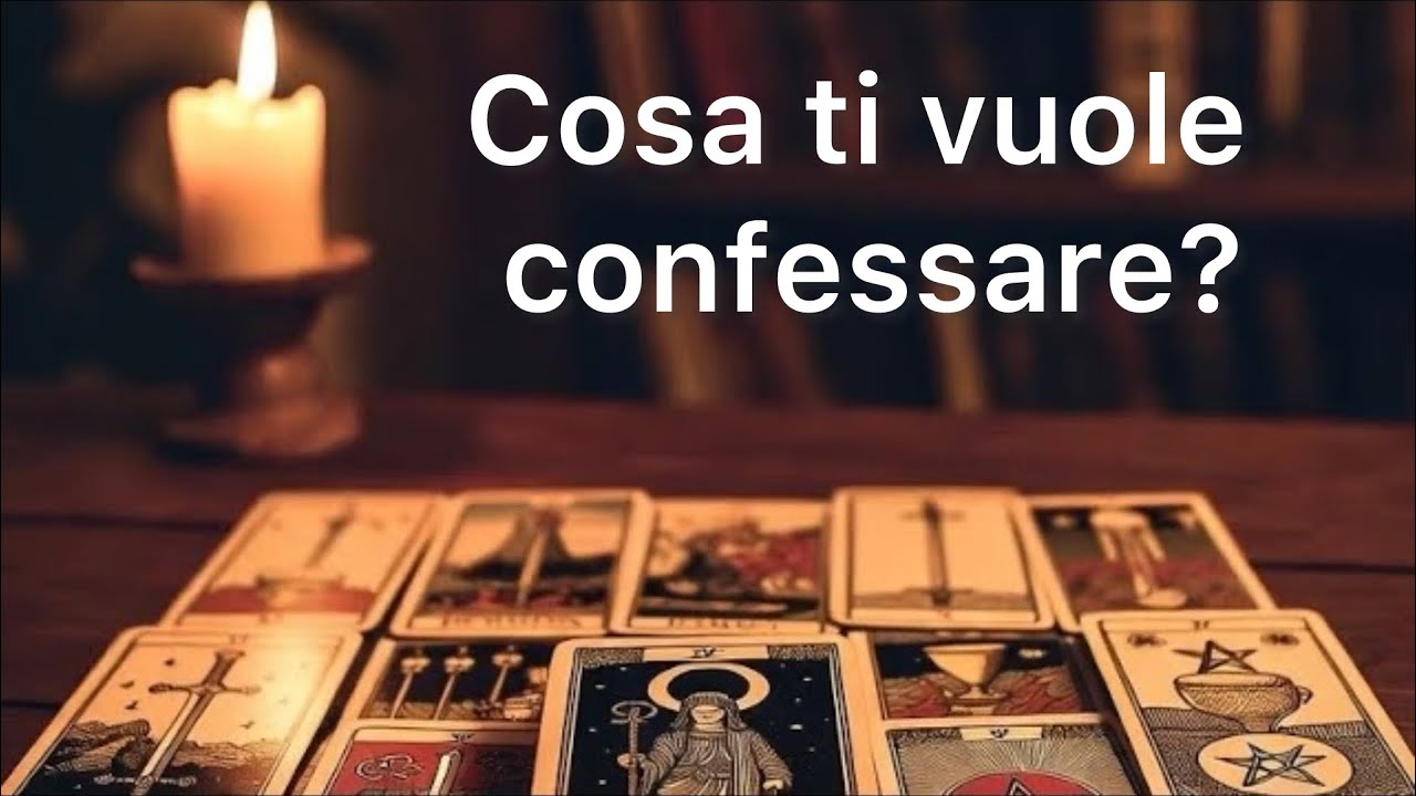 👉🏼Cosa ti vuole confessare?😲💯 #TarotOracle #pickacard #tarocchi #TaronlineLettura 