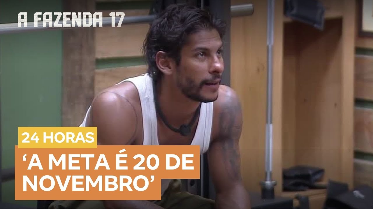 Michelle Barros e Shia Phoenix combinam quando se beijar&atilde;o | A Fazenda 17