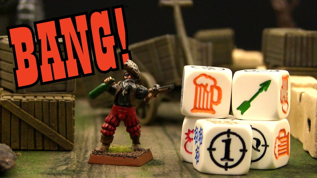 Skirmish & RPG Rules using BANG! The Dice Game (FREE PDF)
