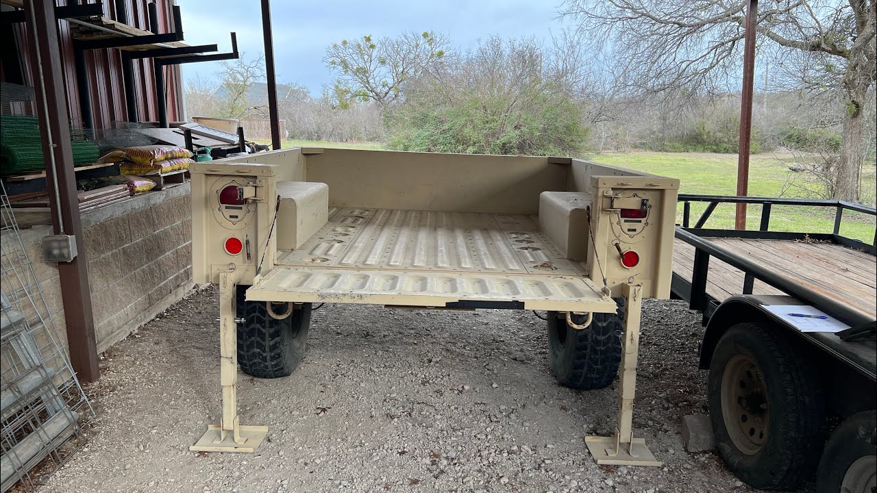 Hound Patrol M1101 Trailer: Now we can haul 1.940 lbs of dumb-ass!