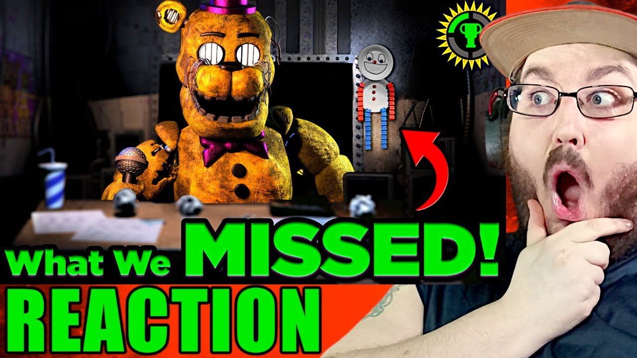 Game Theory: This 10 Year Old Detail SOLVES FNAF! #FNAF REACTION!!!