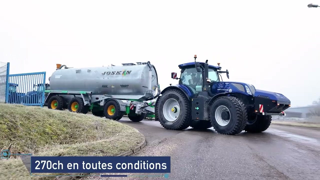 Nouveau #NewHolland T7 Methane Power