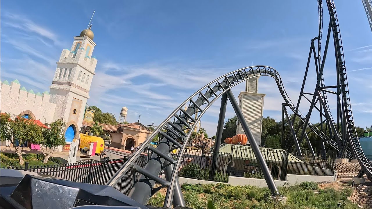 Batman Gotham City Scape | Parque Warner Madrid | OnRide
