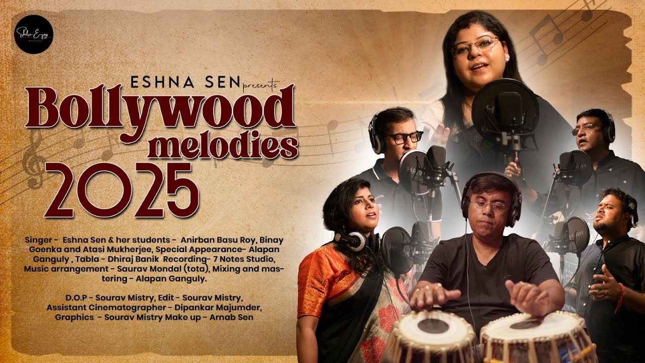 Bollywood Melodies 2025 | Evergreen Songs | Anirban | Atashi | Binay | Eshna Sen | Shilpi-E-Yog