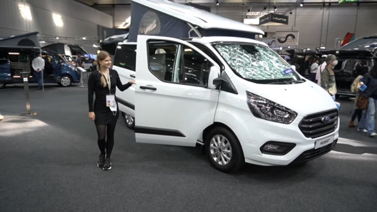 Ford Nugget 2021 ext. Walkaround Aufstelldach Kastenwagen Wohnmobil. Die Doku. Caravan Salon 2020.