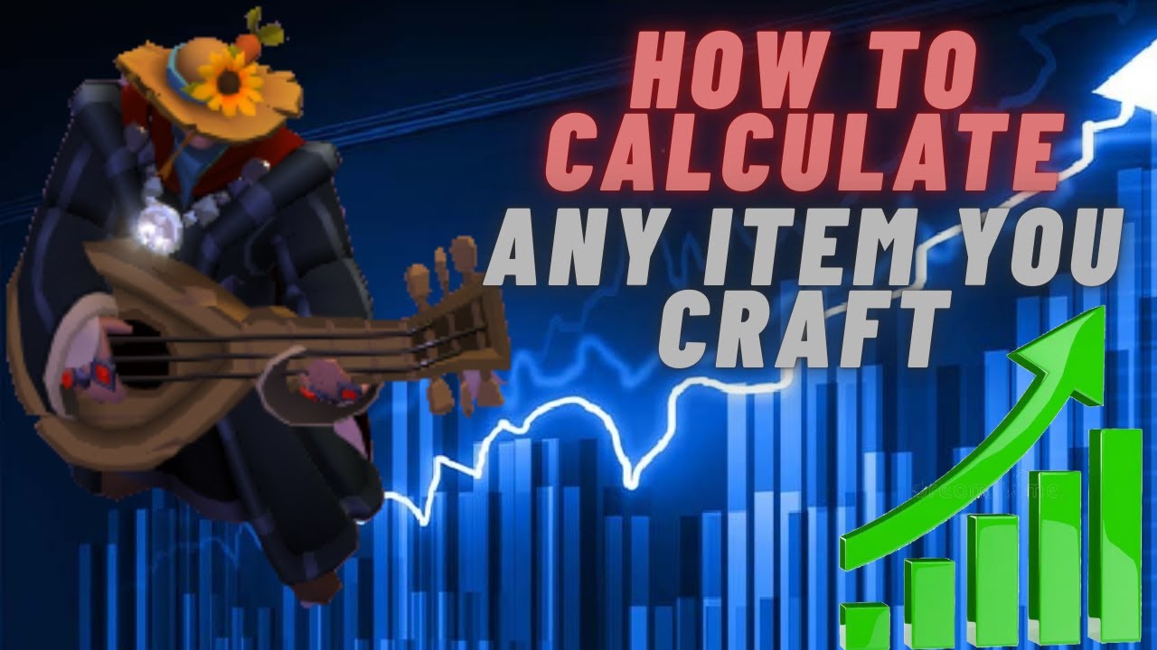 HOW TO Craft & CALCULATECost Guide ALBION ONLINE