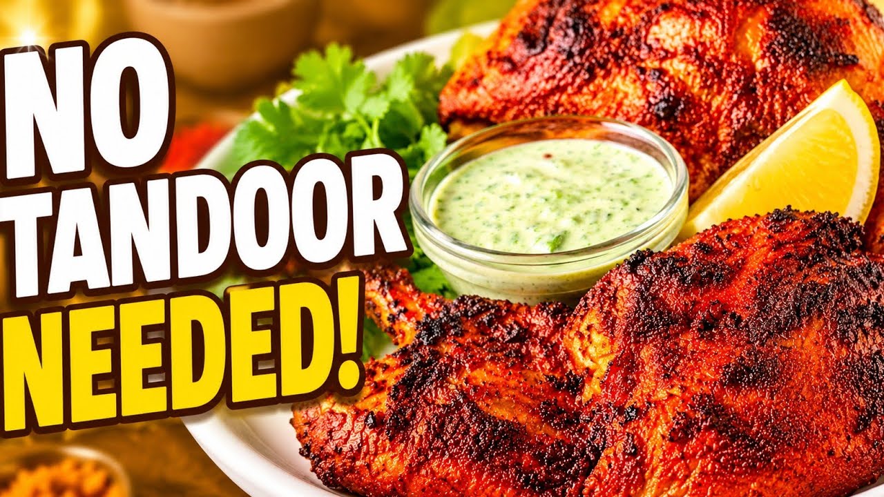 This Oven Tandoori Chicken Is SAVORY | Simple Recipe!