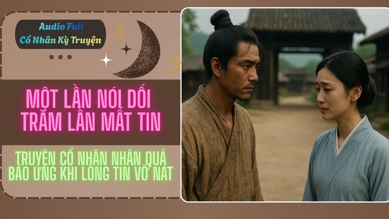 Một Lần Nói Dối Trăm Lần Mất Tin Truyện Cổ Nhân Nhân Quả Báo Ứng Khi Lòng Tin Vỡ Nát