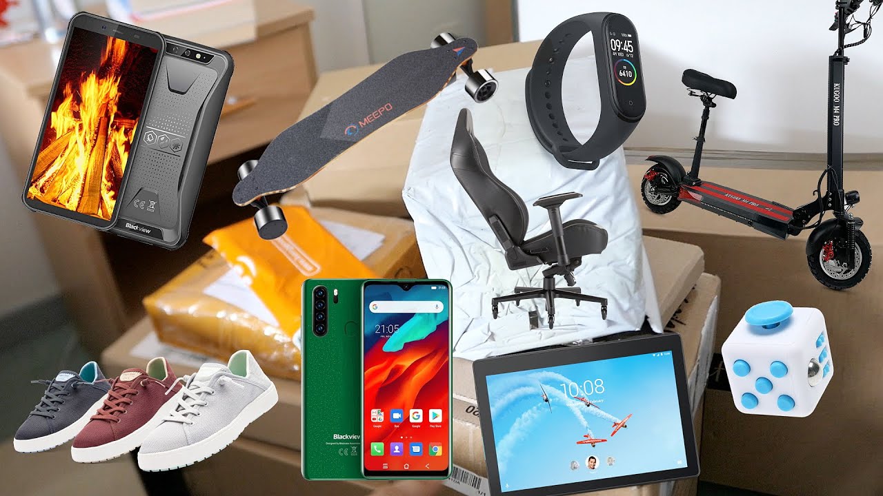 Mega Unboxing 2.0 !! (longboard eléctrico, Mi Band, tablet, smartphone...)