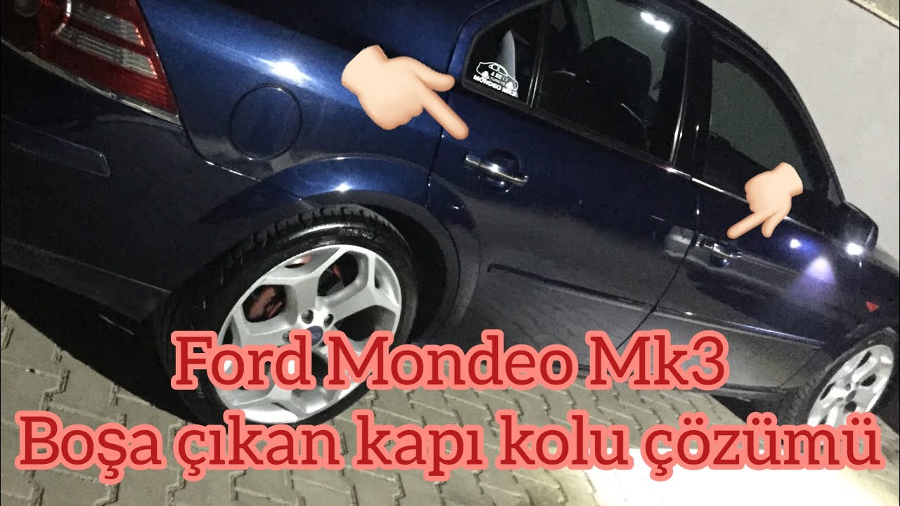 Ford mondeo mk3 boşa çıkan kapı kolu tamiri
