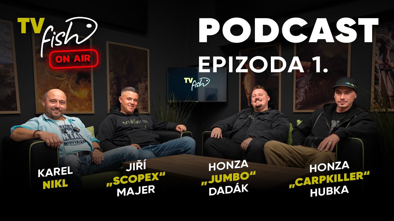Od zrodu kaprařiny po současnost s týmem Nikl | Podcast TV FISH | Karel Nikl| Jan Dadák| Jiří Majer