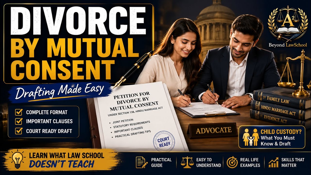 How to Draft a Divorce Petition by Mutual Consent Step-by-Step Guide