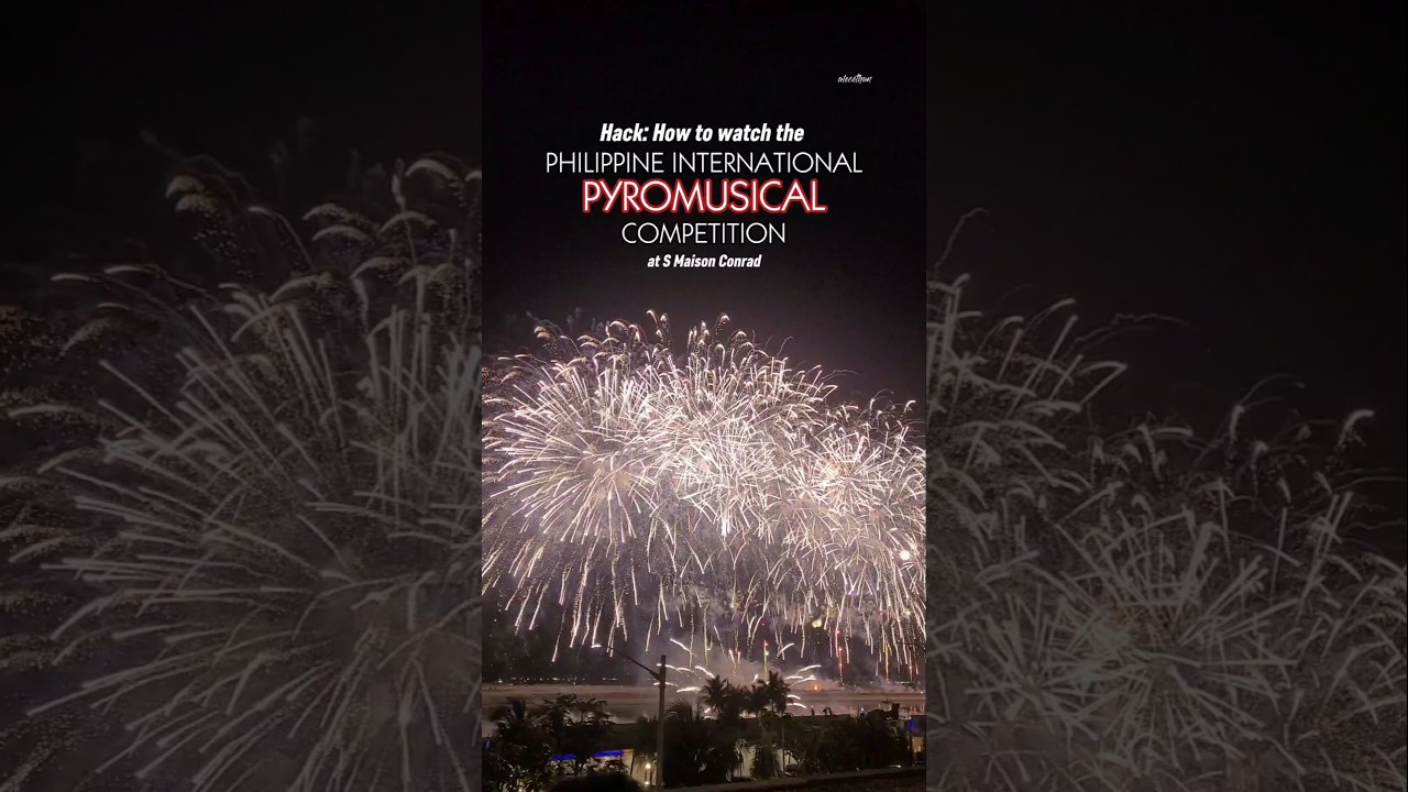 A little hack when trying to watch the Philippine International Pyromusical Competition #alecethan