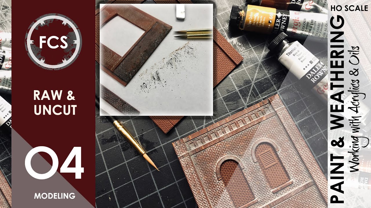 How to Weather HO Scale Brick