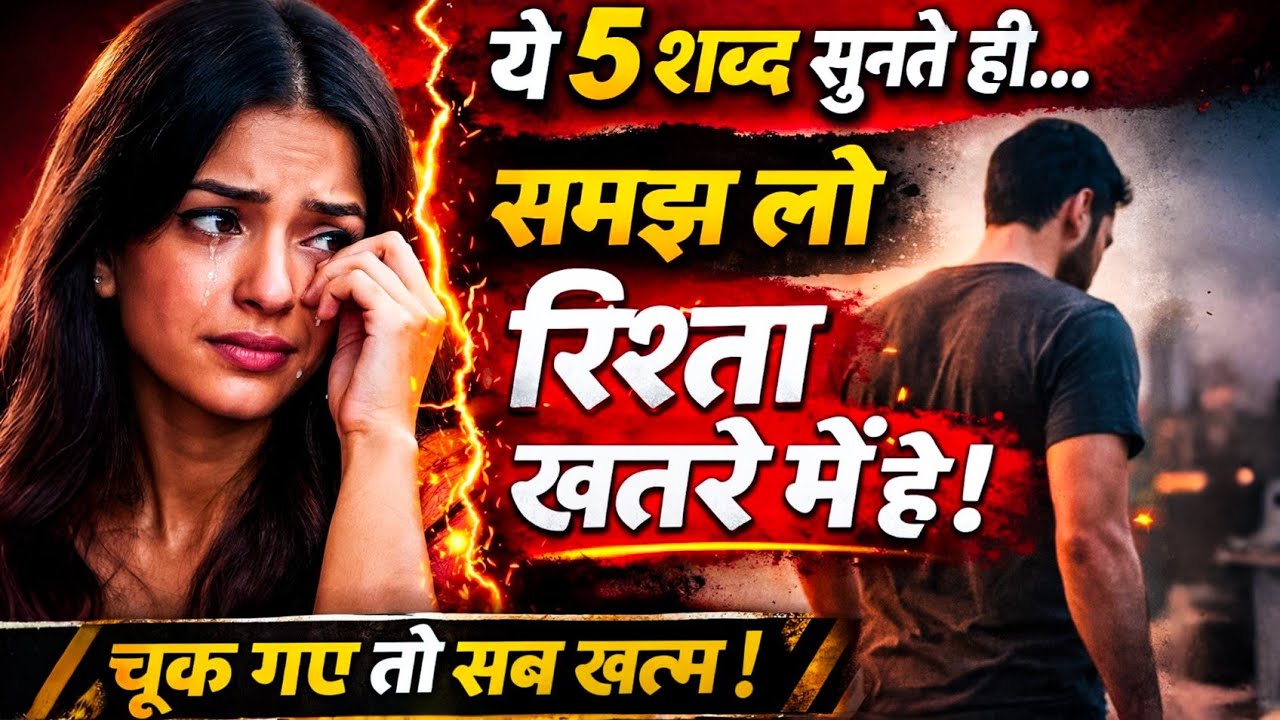 अगर वो ये 5 शब्द बोले… समझ लो रिश्ता खतरे में है | Female Psychology | Relationship Psychology