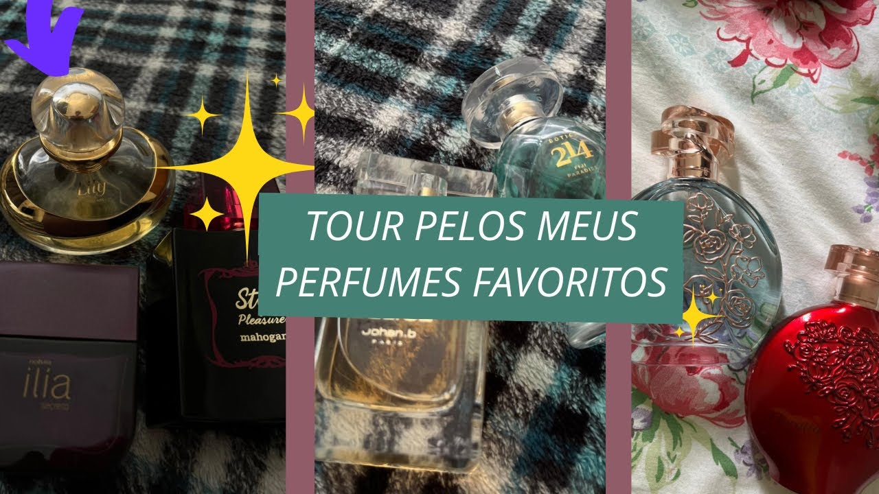 MINHA COLEÇÃO DE PERFUMES ✨ Tour Completo + Favoritos do Momento + acabados 🥰