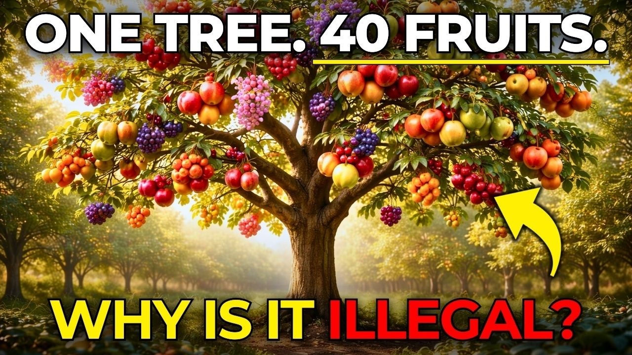 This 1 Tree produces 40 different fruit. Why Did The USDA Try To Destroy It?