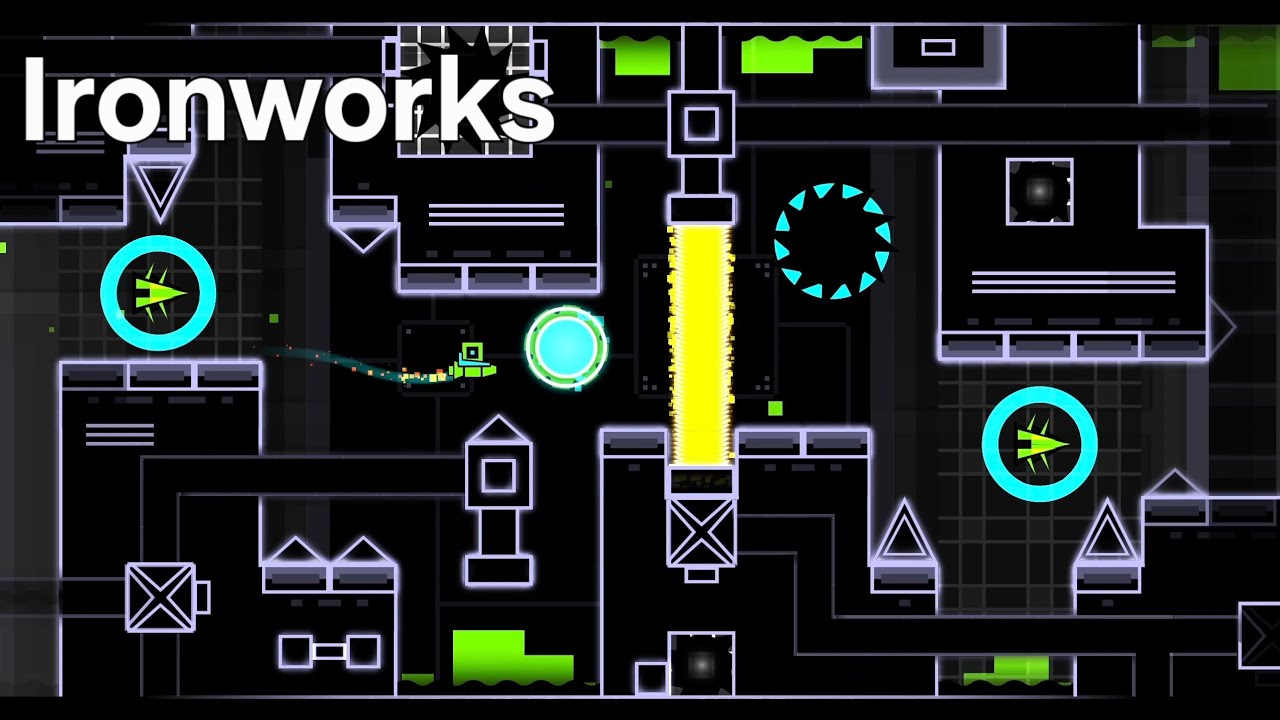 [Easy Demon] Ironworks Final Update | Geometry Dash 1.6