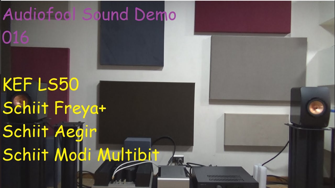 Sound Demo v2 016 KEF LS50 Schiit Aegir Schiit Modi Multibit