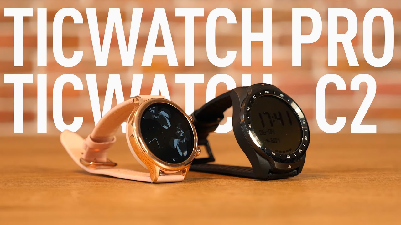 Обзор Ticwatch Pro, Ticwatch C2  +  Конкурс