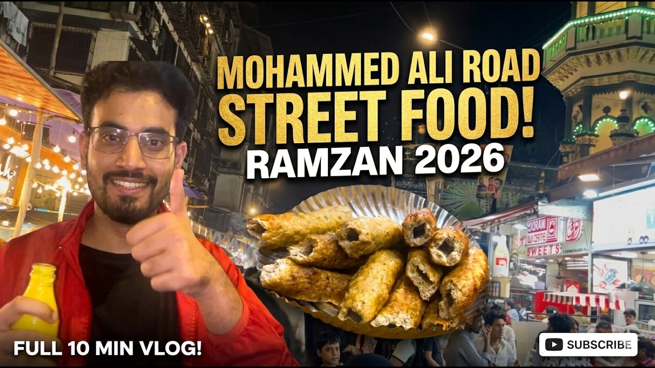 The Ultimate Mohammed Ali Road Food Tour 2026!| AayanSolkar Vlogs