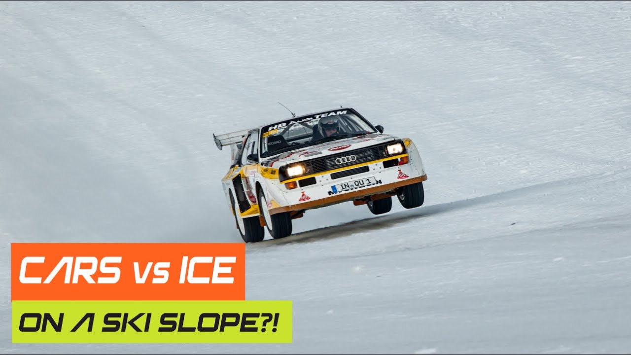 This Ski Slope Was Turned Into a Racetrack Ice King Battle 2026