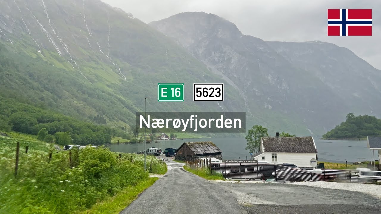 Driving in Norway: E16 - Nærøyfjorden Scenic Drive