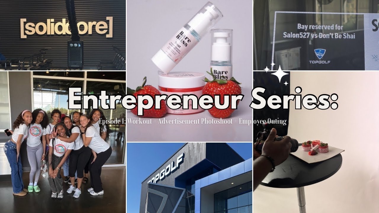 Day in the Life of a Beauty CEO 💅🏽 | $100 Sew-In, Photoshoot, Staff Outing & More!