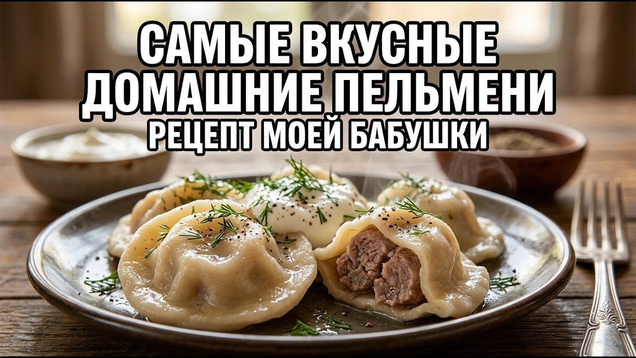 Пельмени по домашнему из свинины. Вкусно и питательно.