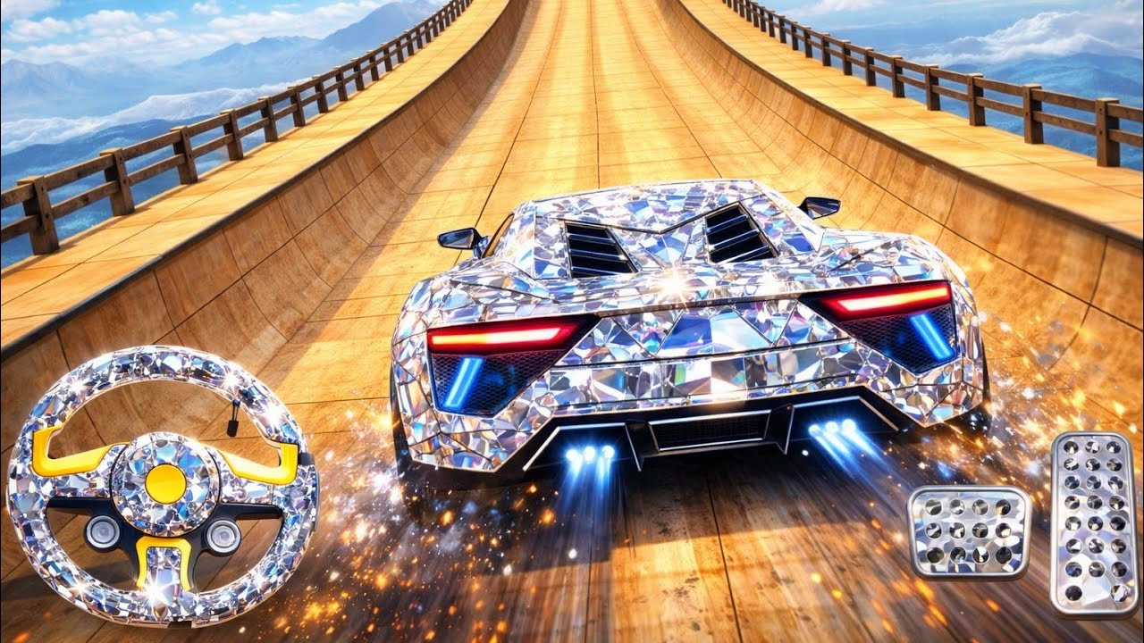 💎 $8,000,000,000 EMERALD F1! 🏎️ GREEN DIAMOND SPEED TEST 999 KM/H: GT Car Stunt Master