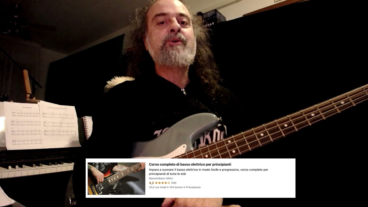 Basso per principianti - Esercizi per il groove: #2