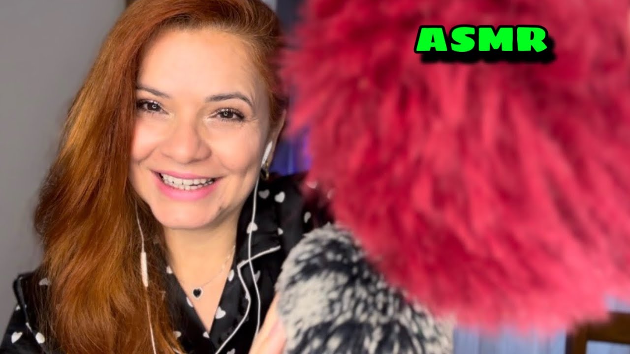 ASMR | PomPom | Tapping | Escovinha | ASMR Live off | Sons pra relaxar e dormir