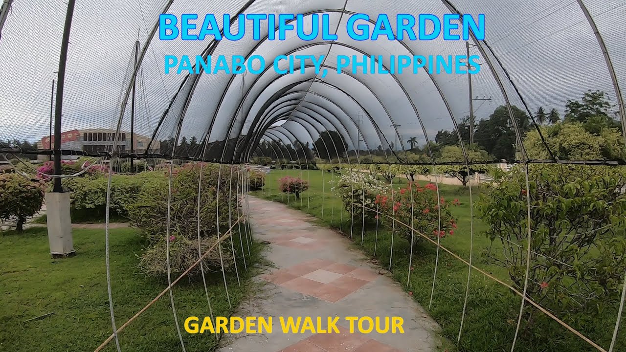 Beautiful Garden Fronting Panabo City Hall, Panabo City, Philippines