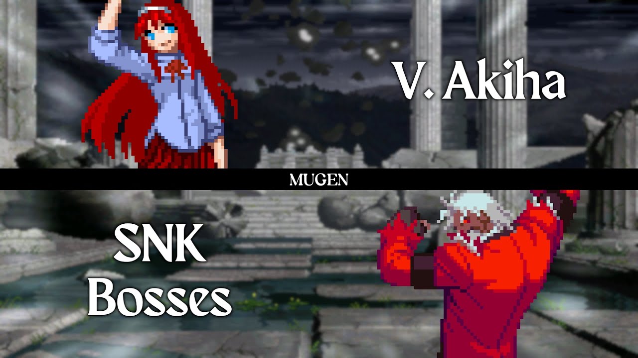 Kaz Mugen: [TAS] Akiha Vermillion vs SNK Bosses