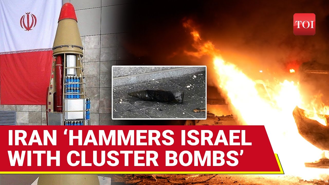 Iran &lsquo;PUMMELS Israel With Cluster Bombs&rsquo; For The First Time; Netanyahu, IDF In Shock