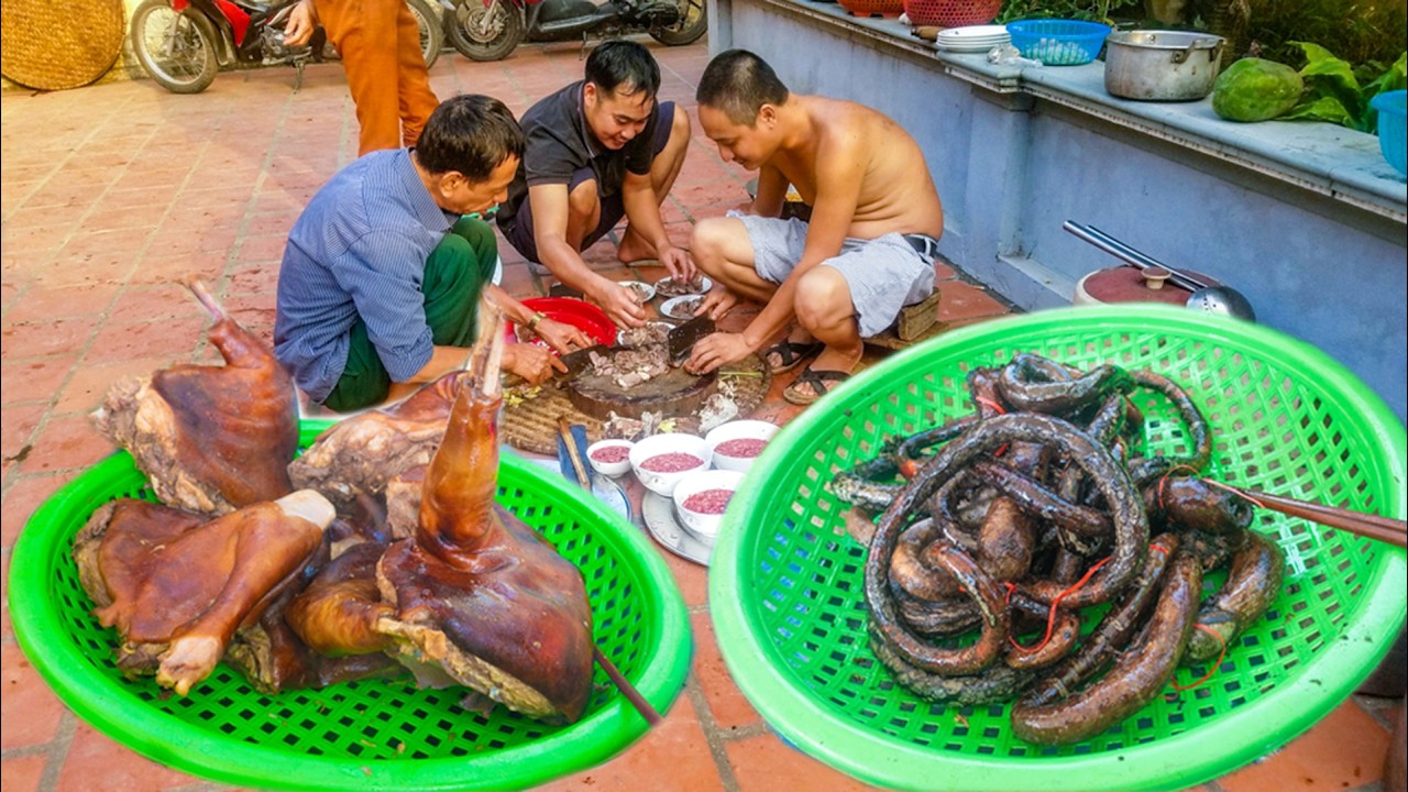 Cỗ Thịt Chó Đầu Năm Mới