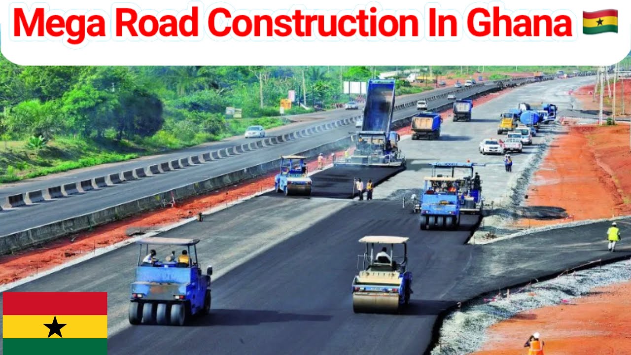 This New Mega Road Construction In Accra Ghana is will lift Ghana 🇬🇭