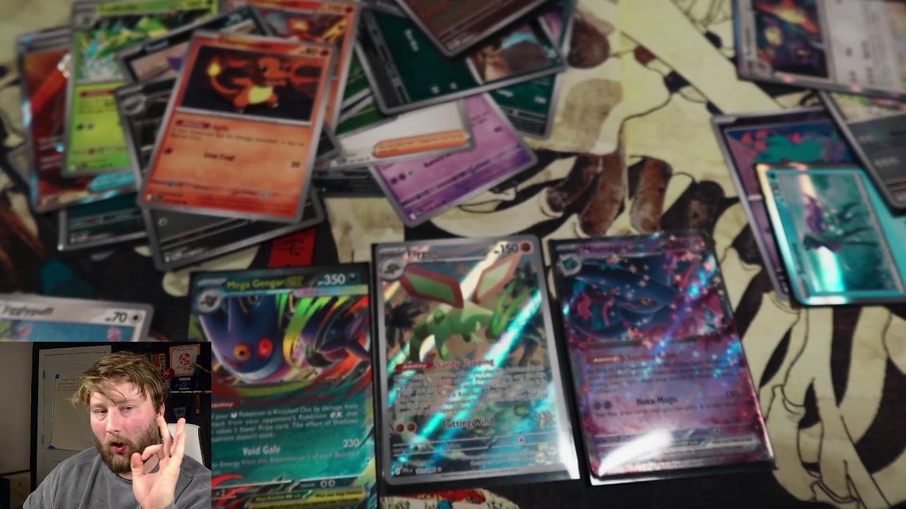 Opening Phantasmal Flames PokeMon Booster Packs