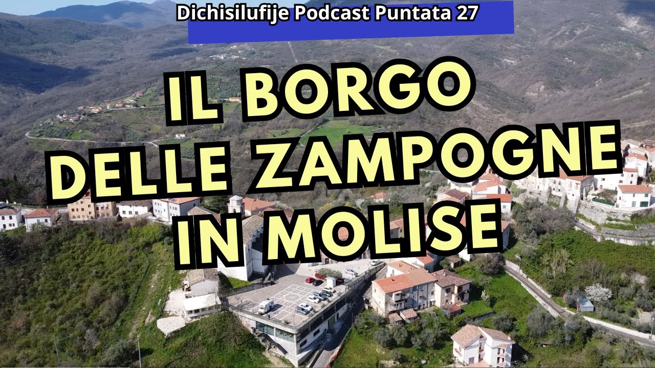 Il BORGO MILLENARIO nel cuore del MOLISE tra ZAMPOGNE e misteri Medievali. SCAPOLI #podcastitalia