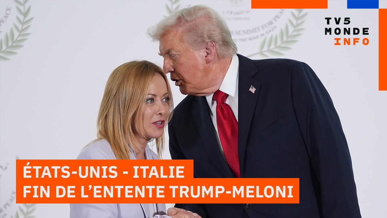 Relations tendues : Donald Trump attaque frontalement Giorgia Meloni