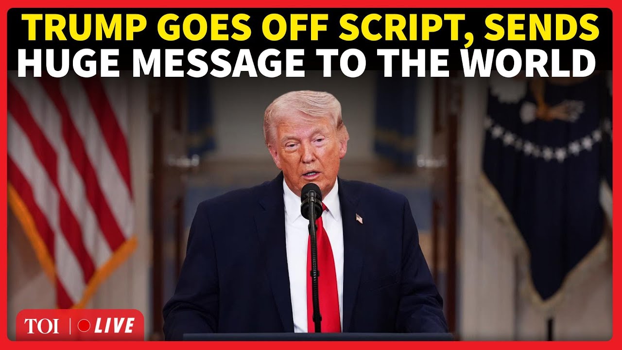 Trump LIVE | US President Makes EMERGENCY Announcement From WH; Drops Shocking Message On...